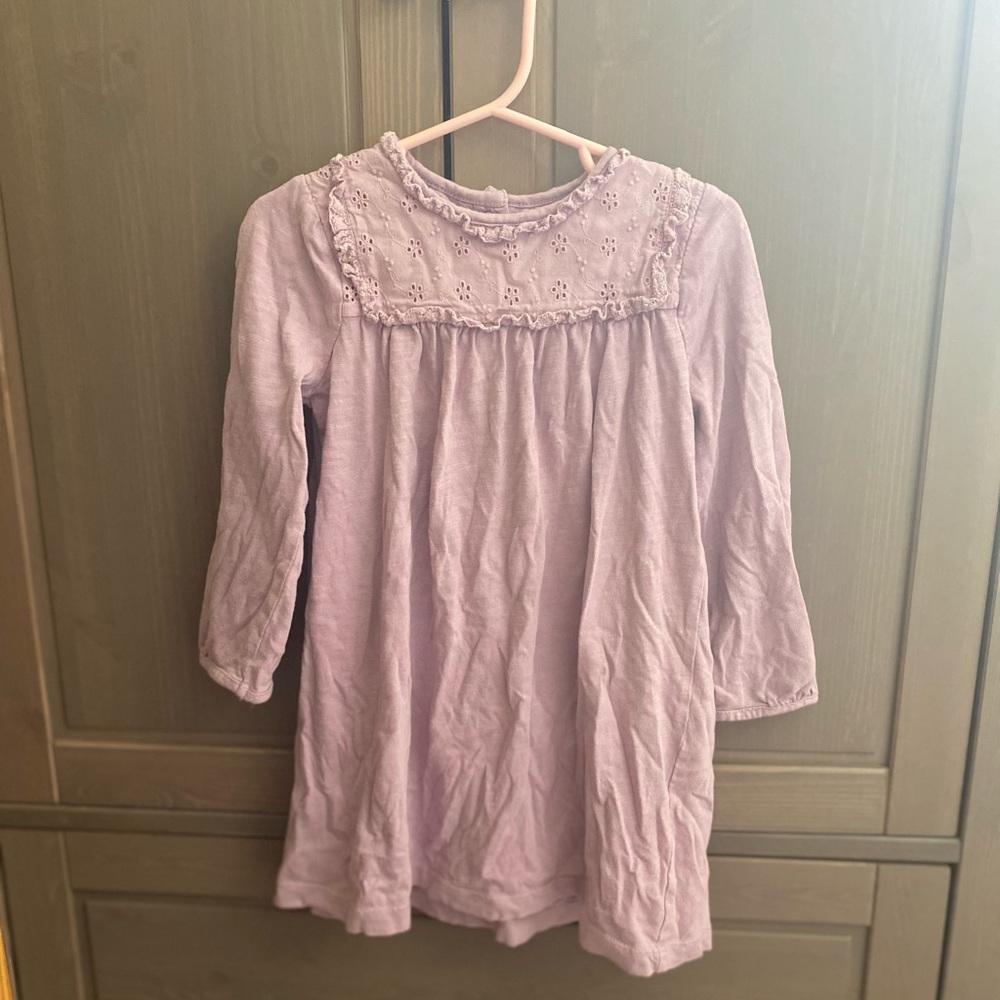 Mini Boden Lavender Toddler Girl Dress